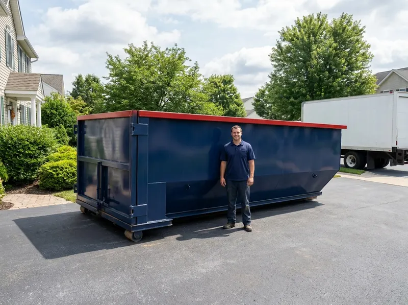 Yard Waste & Landscaping Dumpster in Harrisburg, PA